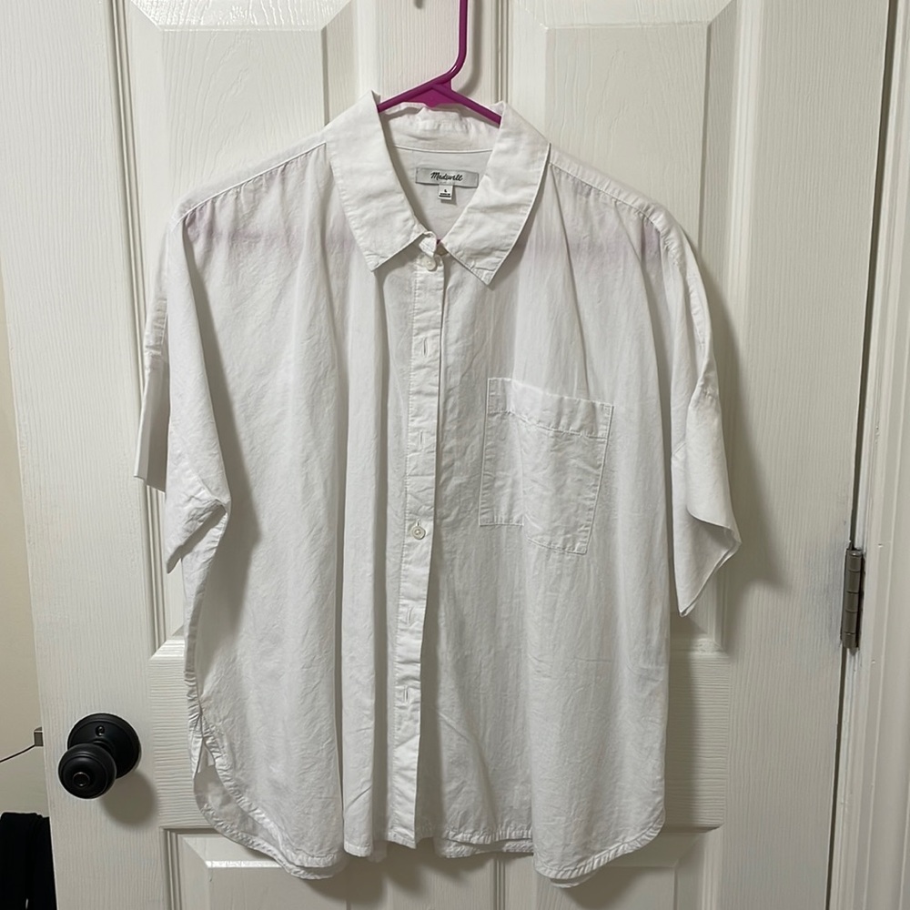 Madewell Large camp shirt